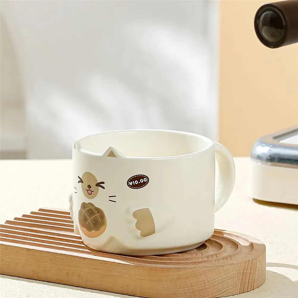 Stackable Cat & Bunny Mugs