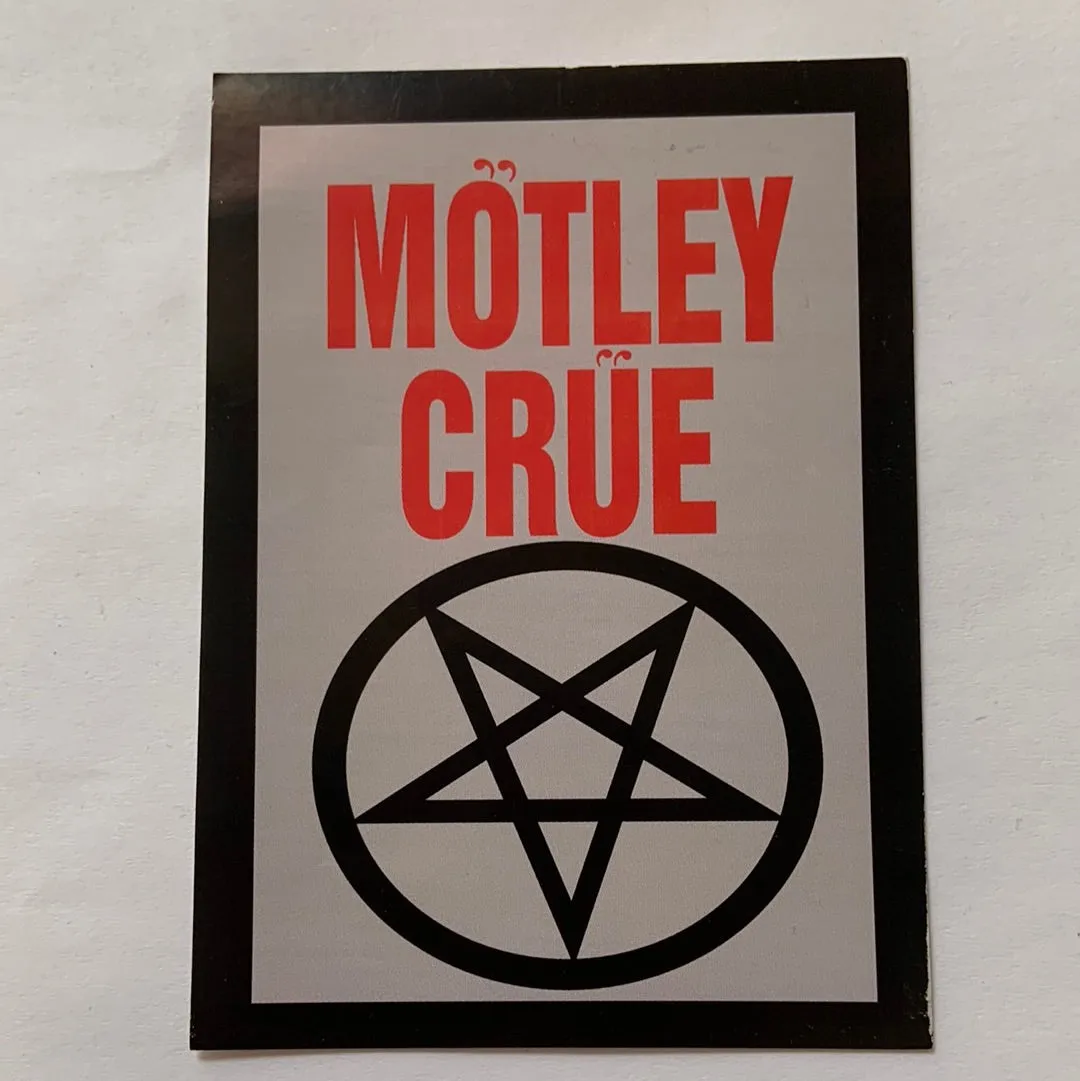 Sticker - Motely Crue