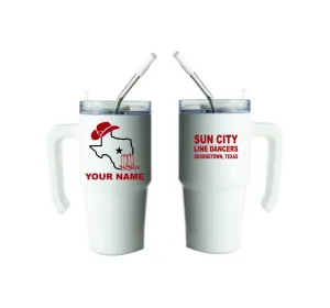 Sun City Line Dancers Drinkware