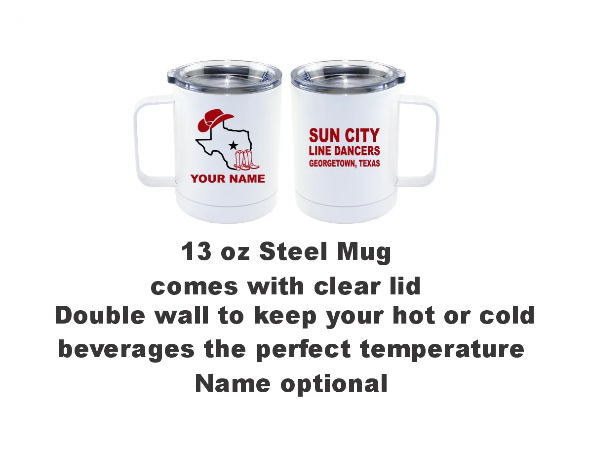 Sun City Line Dancers Drinkware