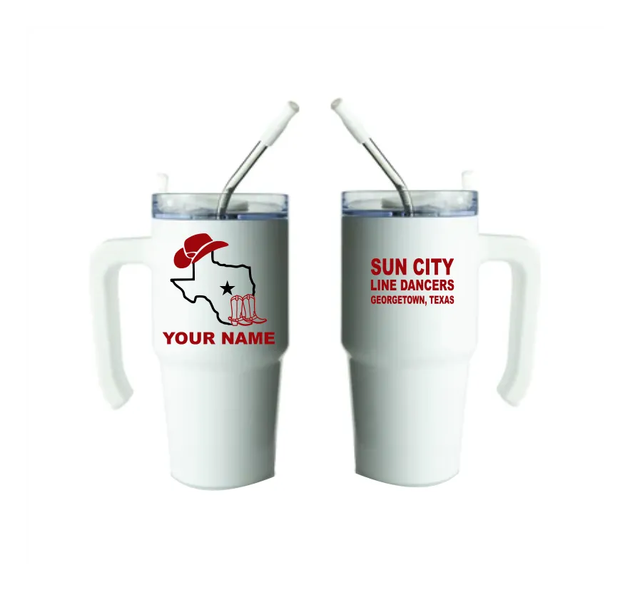 Sun City Line Dancers Drinkware