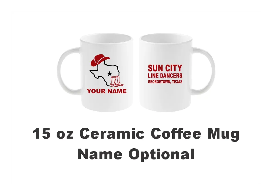 Sun City Line Dancers Drinkware