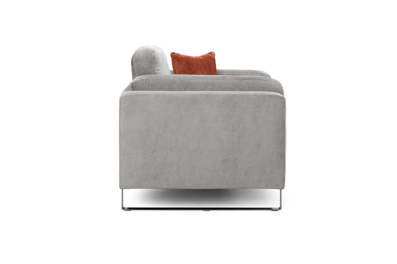 Surrey Sofa - Grey 3 Seater - 212 CM