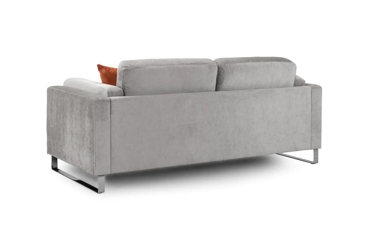 Surrey Sofa - Grey 3 Seater - 212 CM
