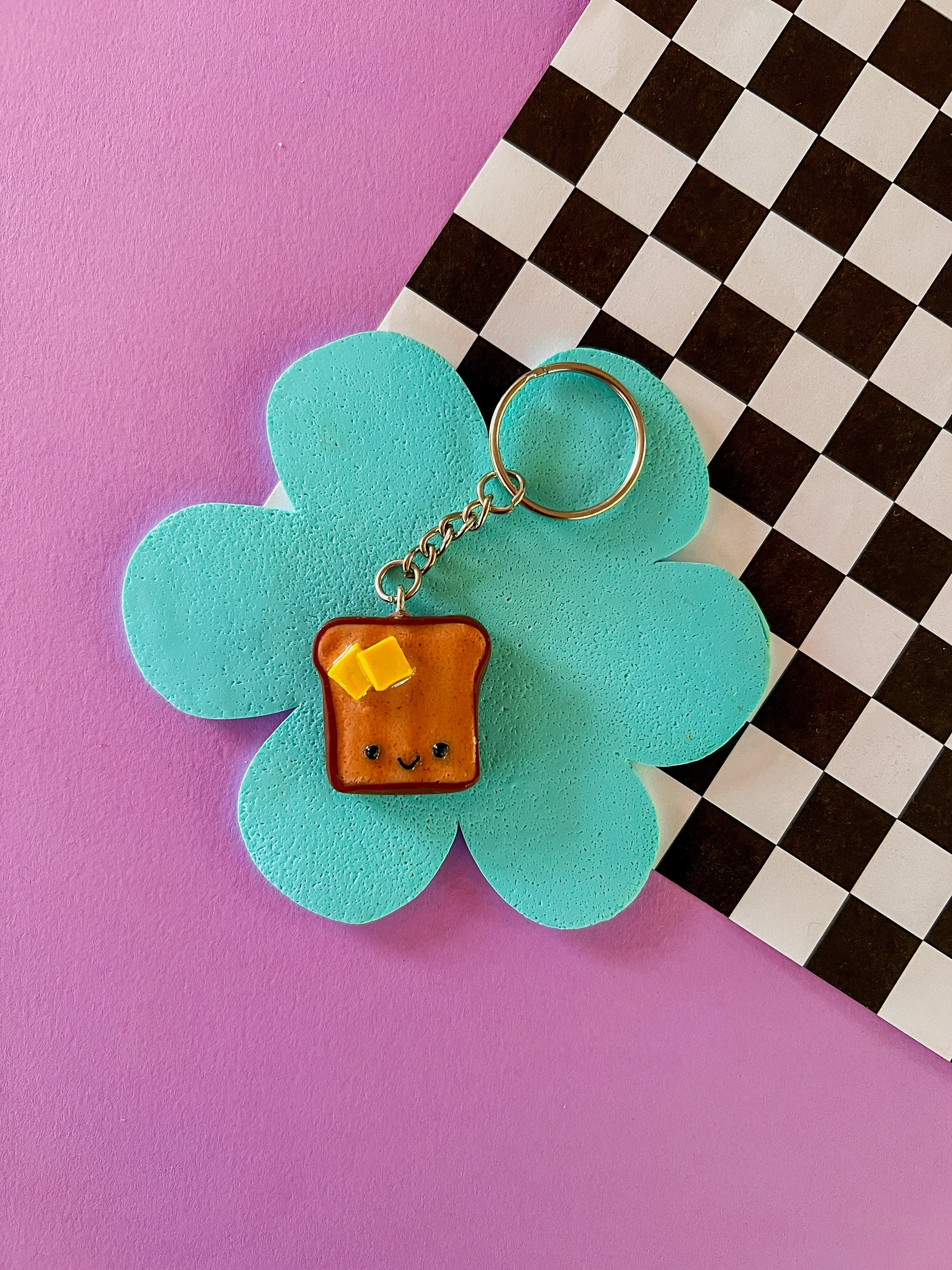 Teddy | Toast Keychain