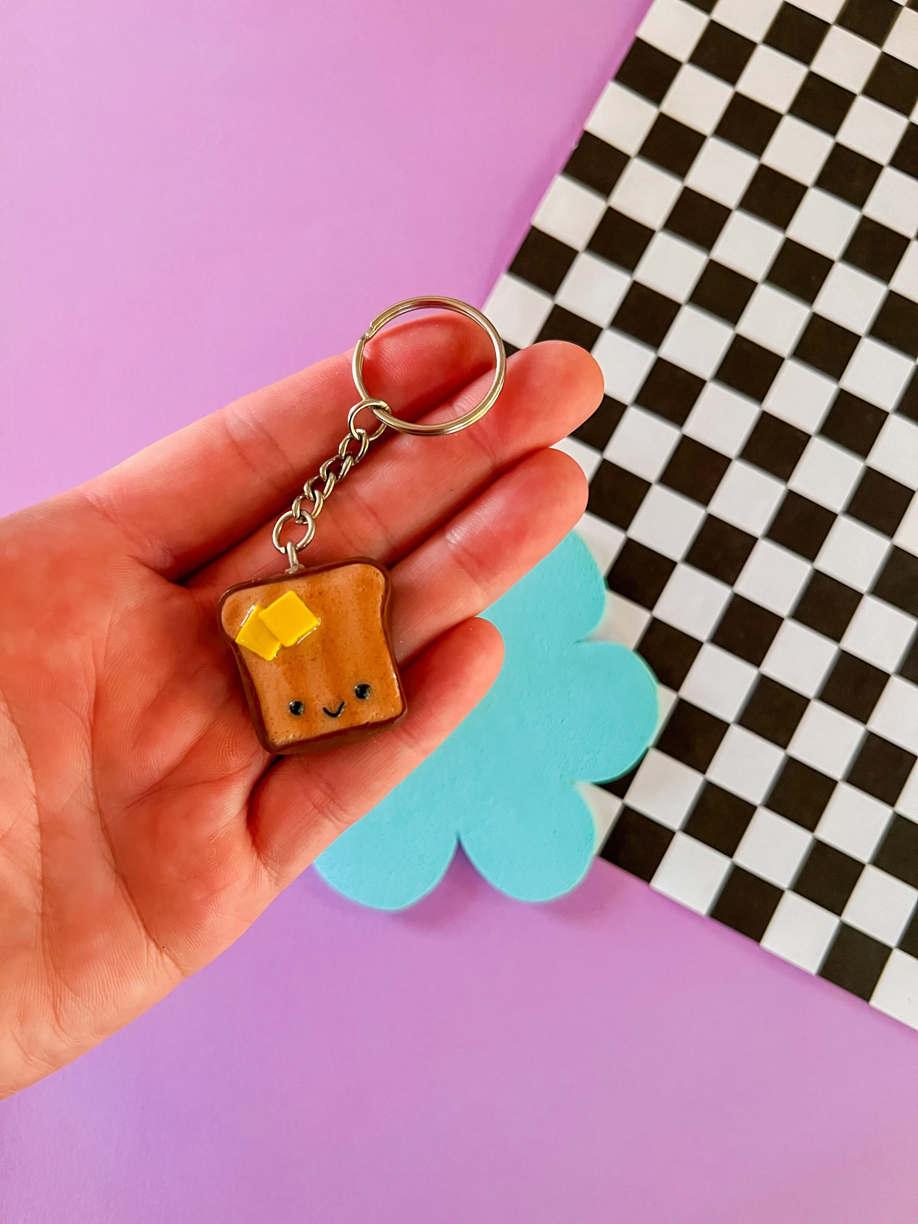Teddy | Toast Keychain