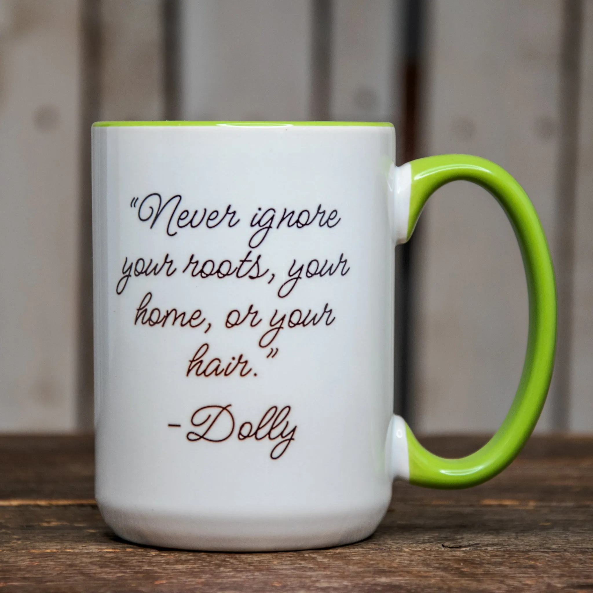 The Icon Series Mugs | The LARGE Coffee Cup | Hand printed original artwork mugs | Dolly