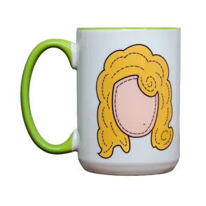 The Icon Series Mugs | The LARGE Coffee Cup | Hand printed original artwork mugs | Dolly