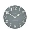 Thomas Kent 12" Arabic Wall Clock Flax Blue