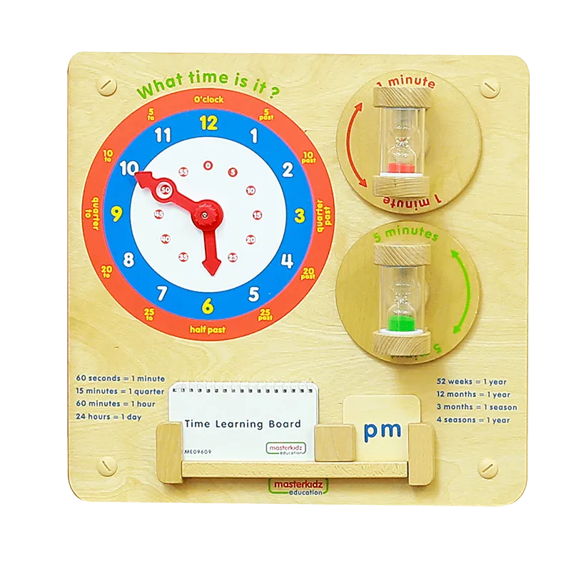 Time Learning Board