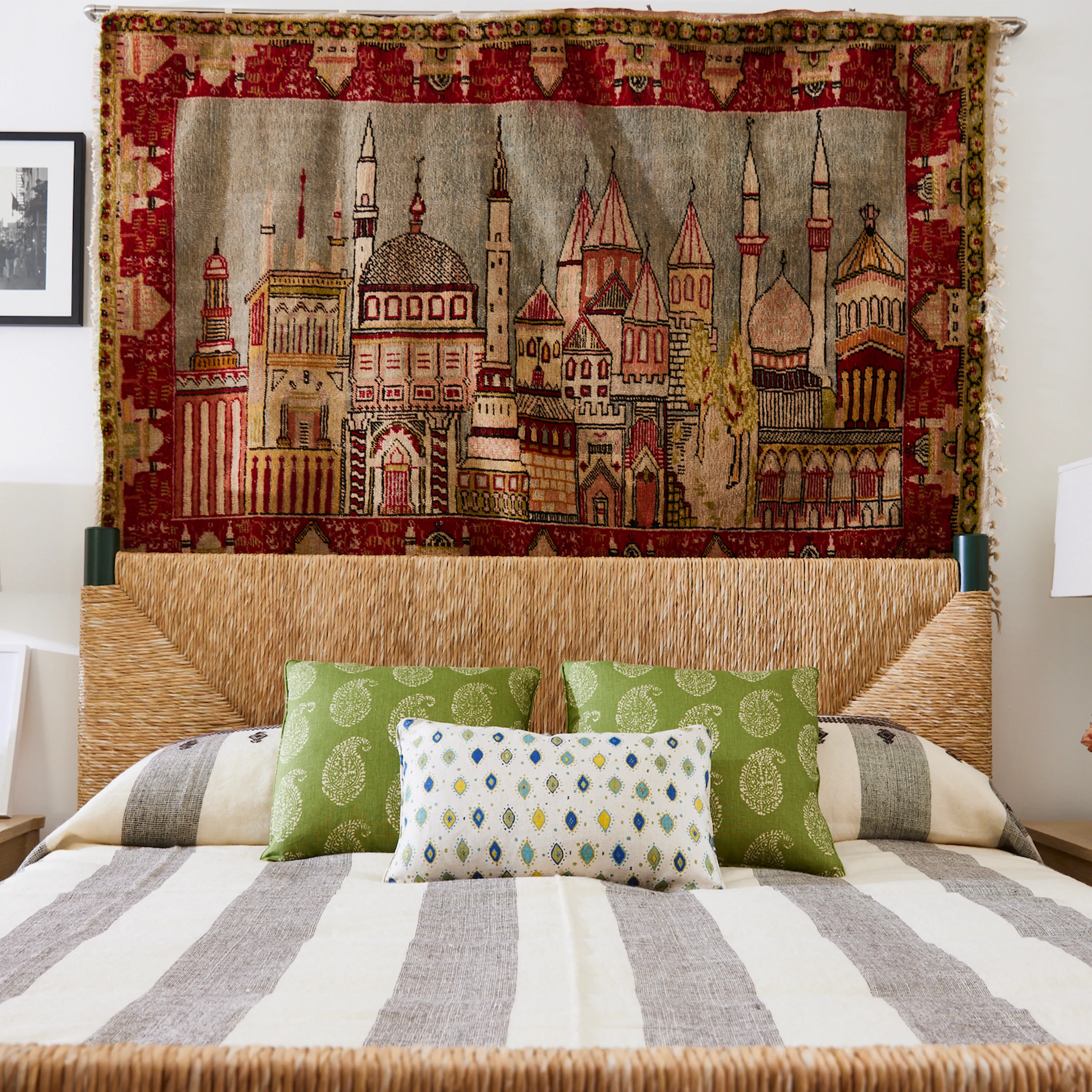 Turkish Pictorial Wool Tapestry