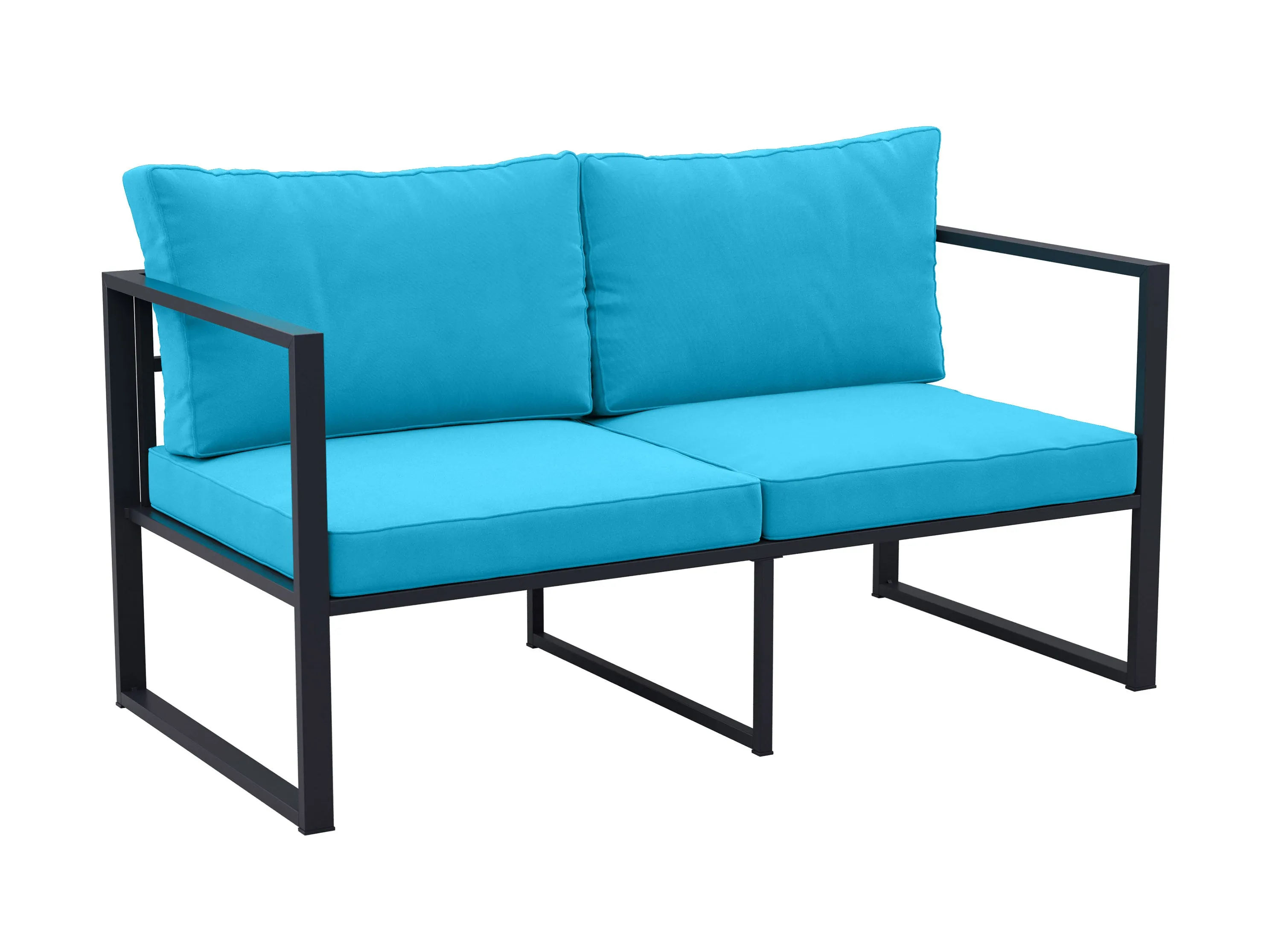 Turquoise 4-Piece Patio Set