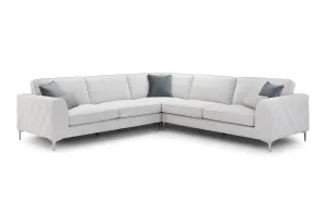 Tux Sofa - Stone Large Corner 298 x 298 cm