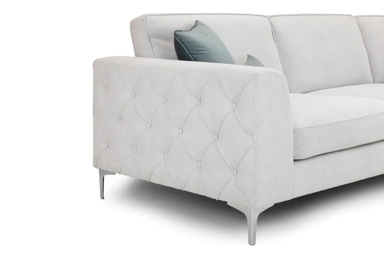 Tux Sofa - Stone Large Corner 298 x 298 cm