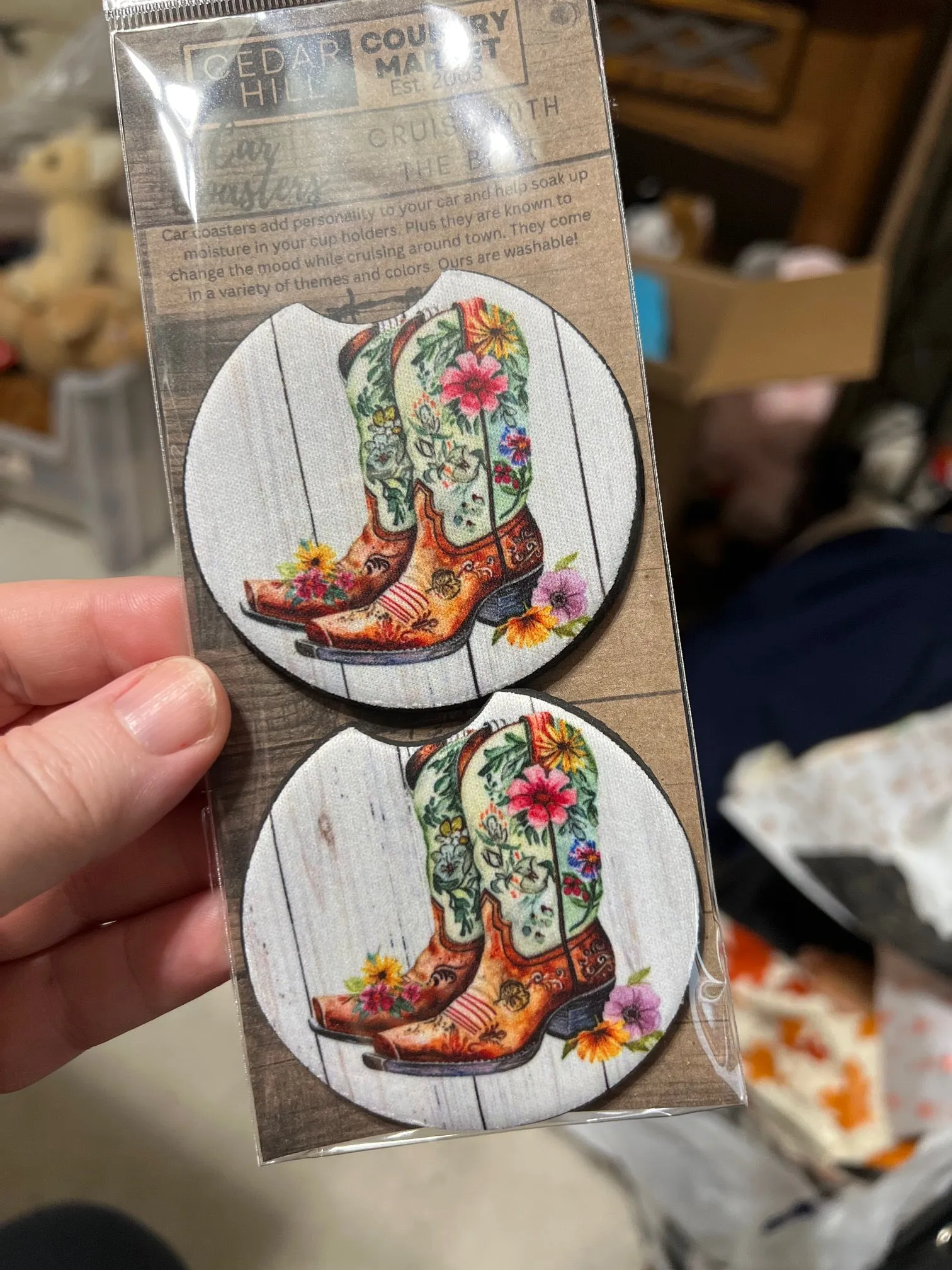 Western Car Coasters - Variety