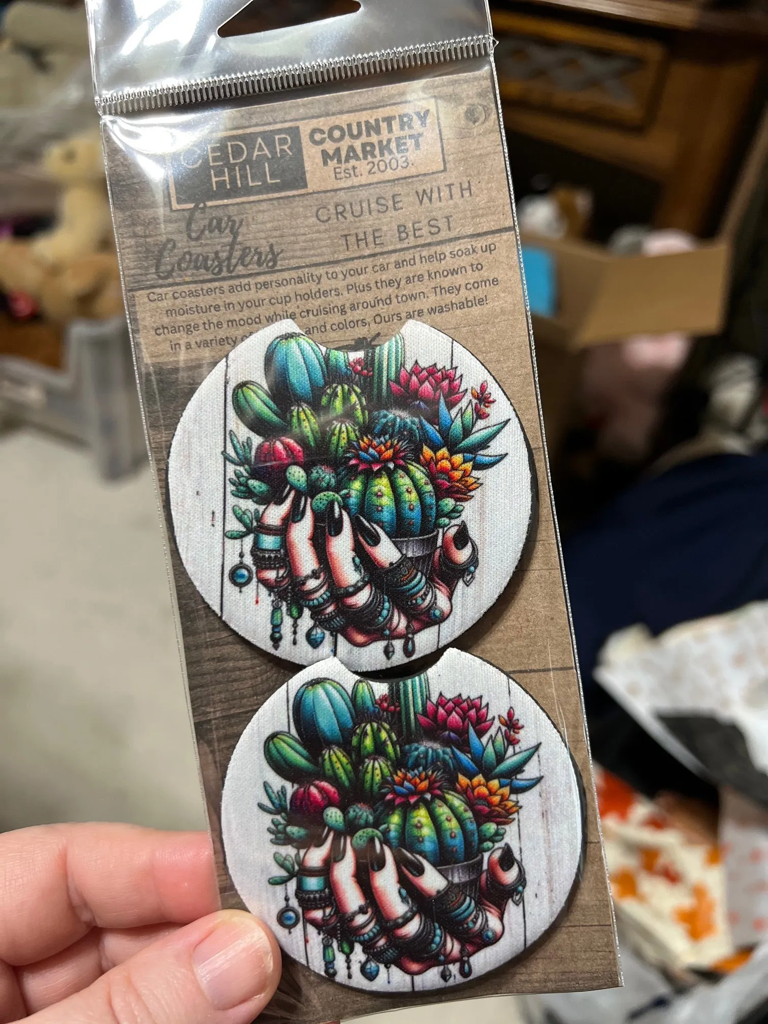 Western Car Coasters - Variety