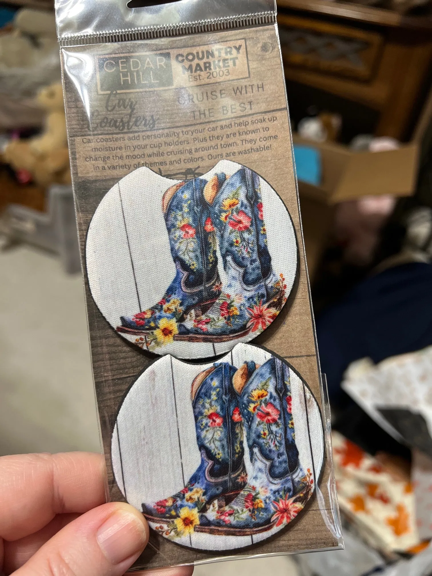 Western Car Coasters - Variety