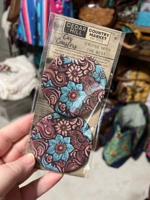 Western Car Coasters - Variety