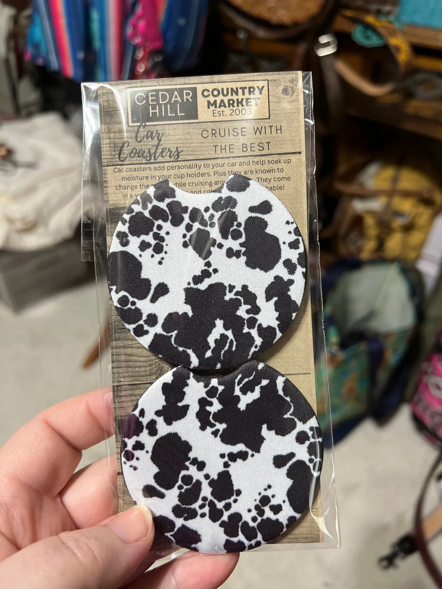 Western Car Coasters - Variety