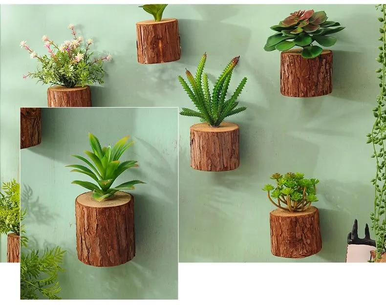 Woody - 3D Imitation Trunk Wall Planter