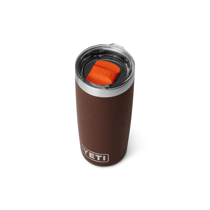 YETI Rambler 10 OZ (296ml) Tumbler With Magslider Lid - Wetlands Brown
